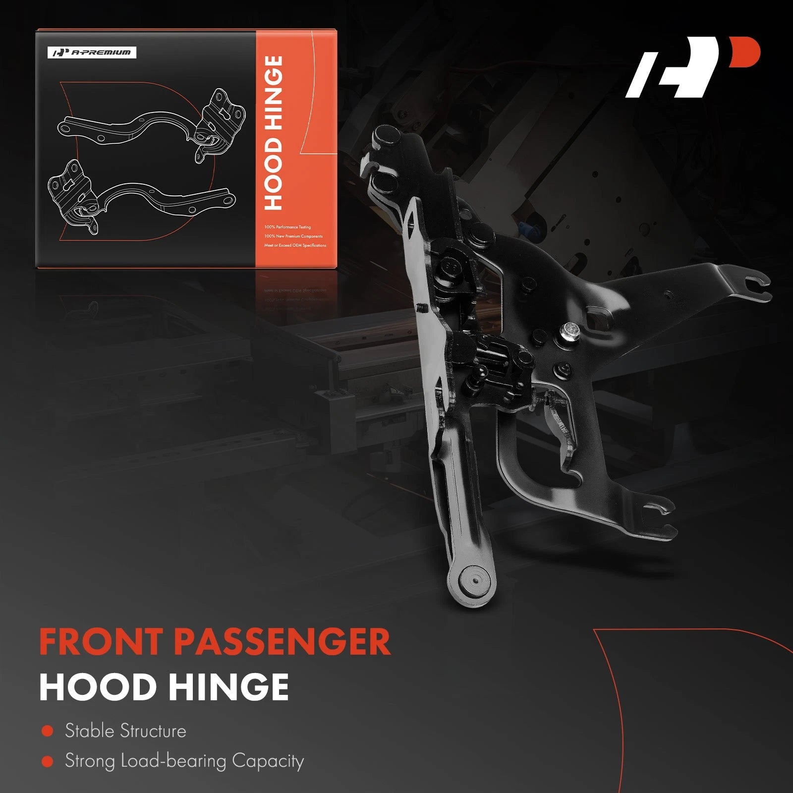 Right Hood Bonnet Hinge for BMW X5 F15 F85 (2014–2018) X6 F16 F86