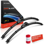 2X 22" Windshield Wiper Blades for Honda Ridgeline (2006–2014)