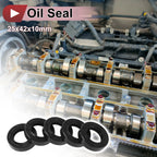 Set of 5 Rotary Shaft Oil Seals for Various Models (25x42x10mm)