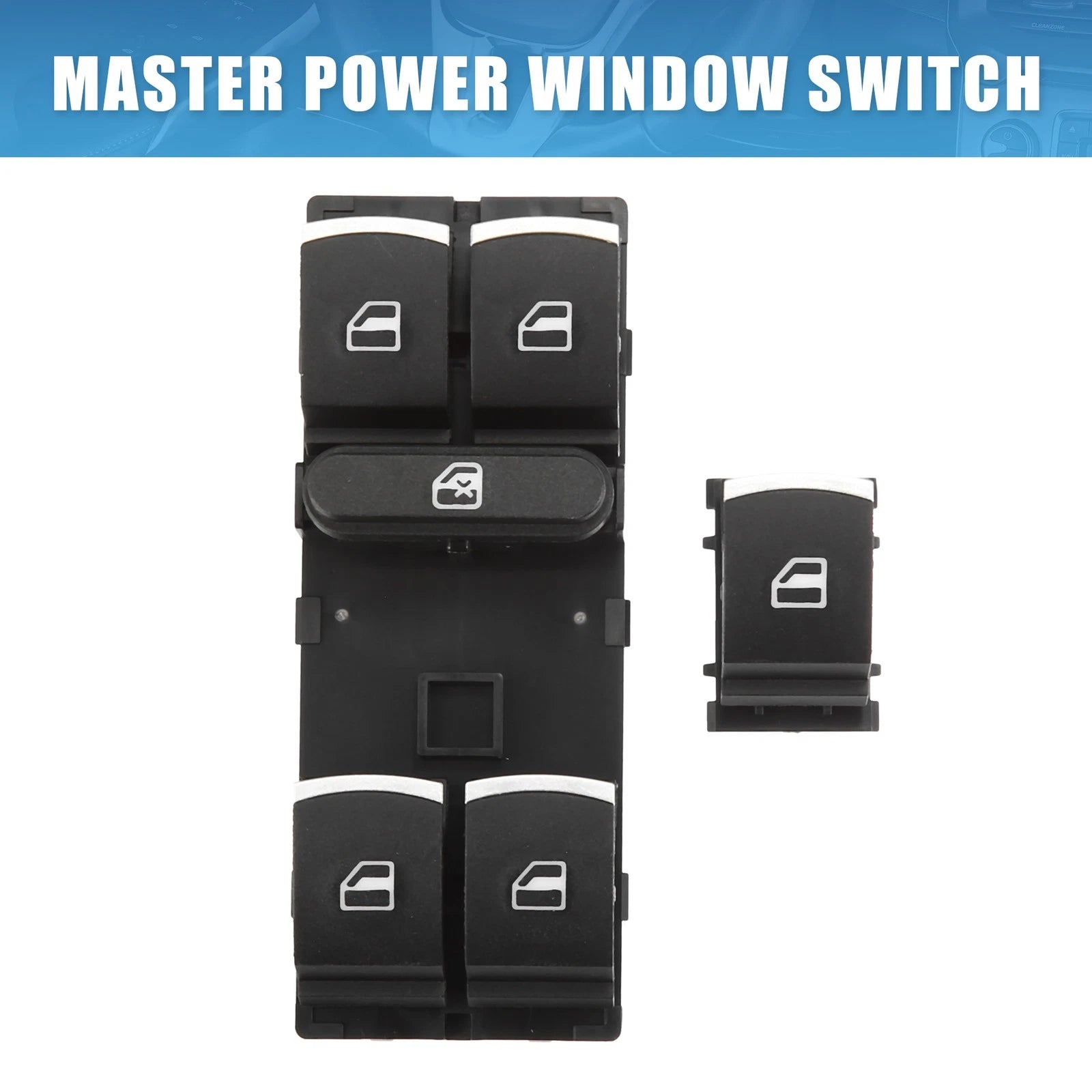 5ND959857 Car Master Power Window Switch for Volkswagen CC (2013–2017)
