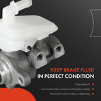 Brake Master Cylinder with Reservoir for Nissan Murano (2003–2007)