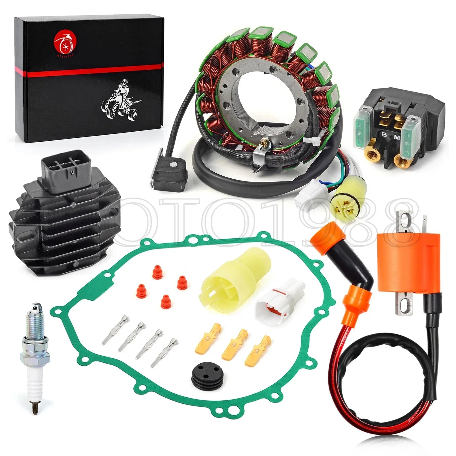 Stator & Rectifier Coil Relay Gasket for Yamaha Bruin 350 (2004–2006)