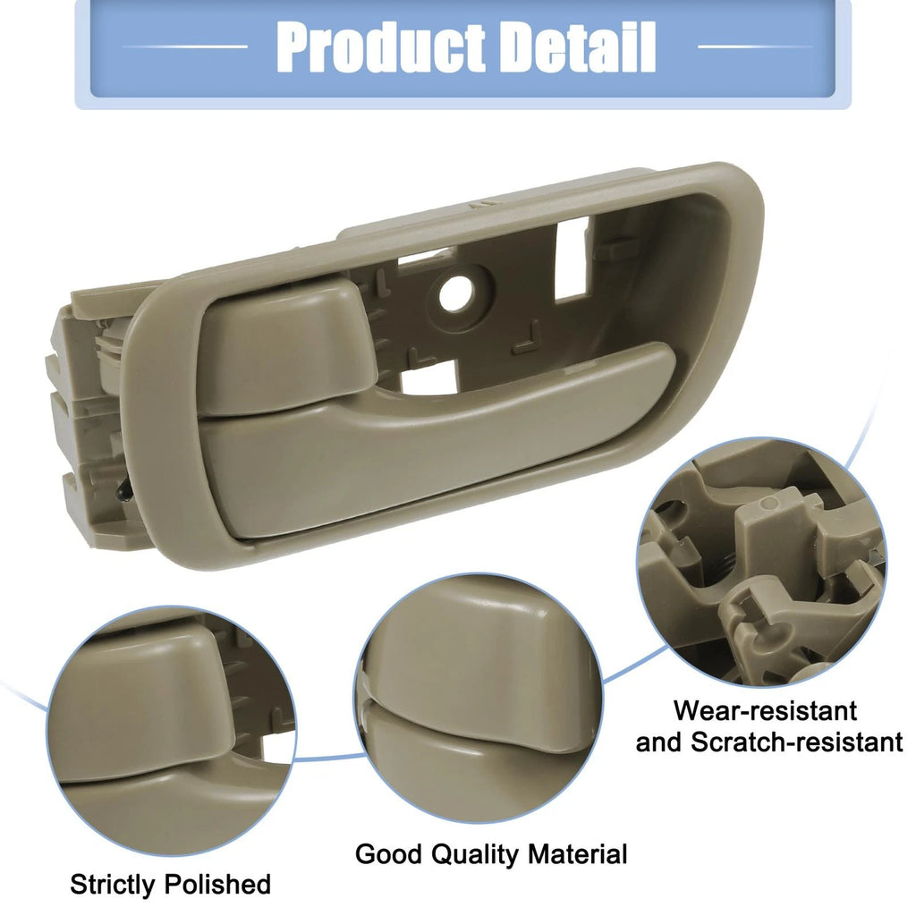Inner Door Handle for Toyota Camry (2002–2006) Left Front/Rear Beige