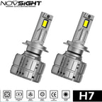 H7 LED Headlight Bulbs Kit 200W 40000LM for NOVSIGHT (2000–2023)