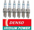 Set of 6 Denso IK20 Iridium Power Spark Plugs for Toyota Lexus Honda Acura