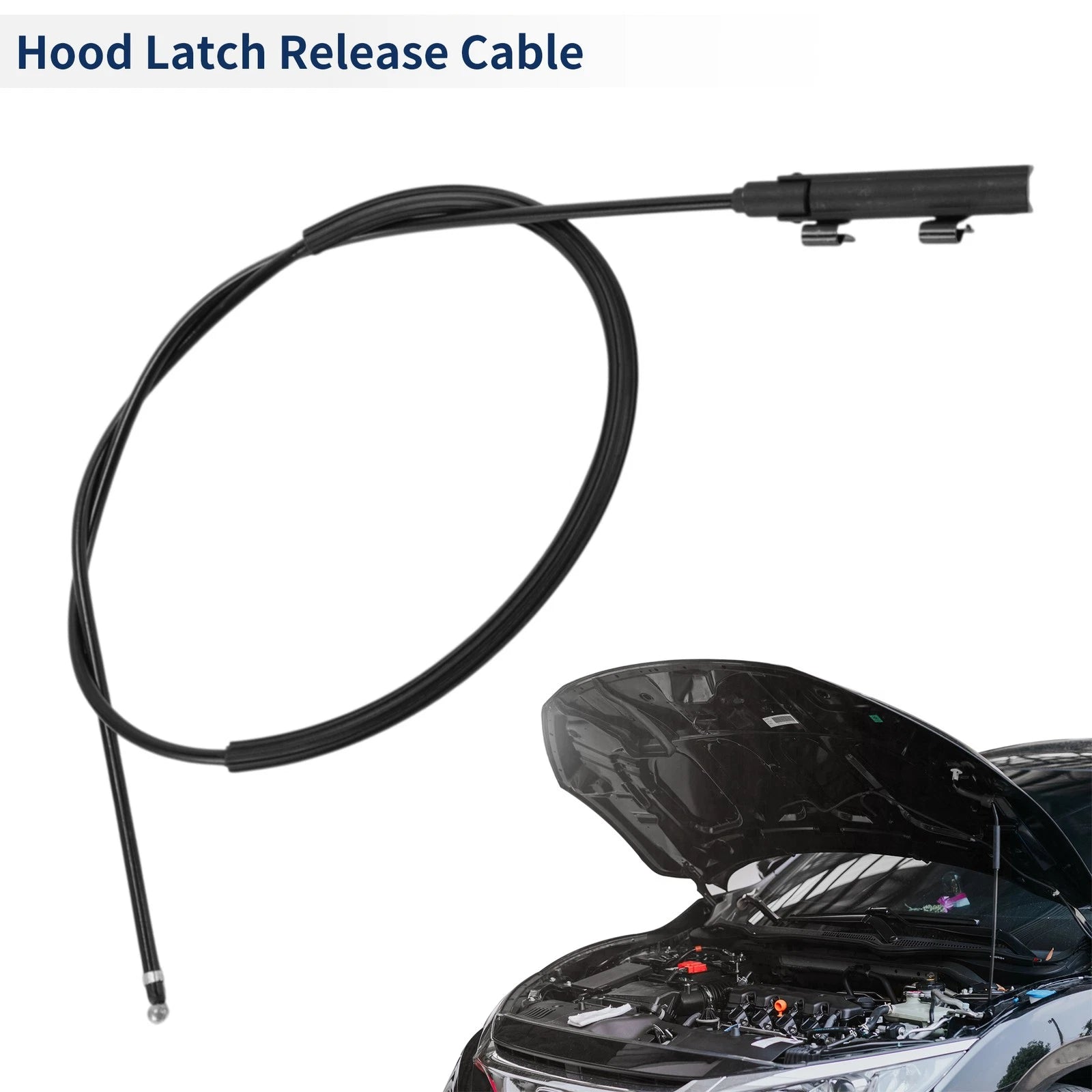 Hood Latch Release Cable for Volkswagen Golf/GTI (2004–2009) 1K1823535A