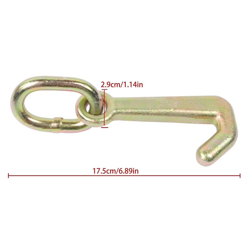 Set of 4 G70 Mini J Hooks 5/16" 5400 lbs Working Load Limit