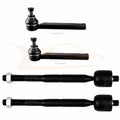 Set of 4 Steering Kit Inner Outer Tie Rod Ends for Lexus RX330 (2004–2006)