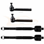 Set of 4 Steering Kit Inner Outer Tie Rod Ends for Lexus RX330 (2004–2006)