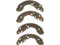 Set of 2 Rear Brake Shoes for Suzuki Sidekick (1996–1998) DQ312ZD OEF3
