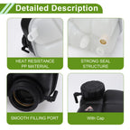 Coolant Expansion Overflow Tank with Cap No. 1405001749 for Mercedes-Benz 400SE (1992–1992)