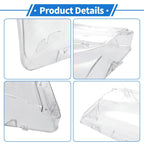 1 Pc Front Left Headlight Lens Cover for BMW 325Ci (2001-2002)