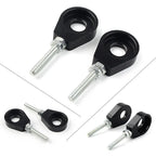 Black 12mm Chain Adjuster Block Tensioners for Pit Quad Dirt Bike ATV CRF50