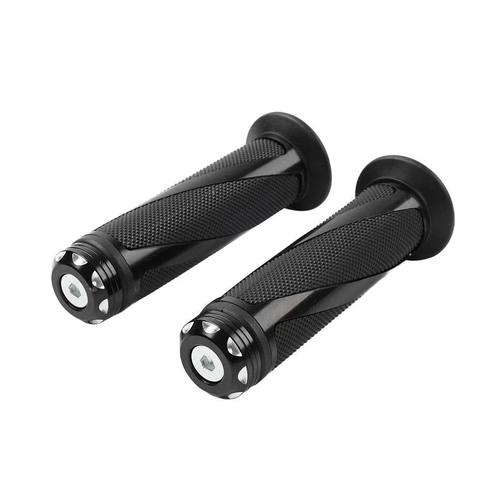 7/8" Rubber Gel Hand Grips for Yamaha MX ATV Pit Dirt Bike Black