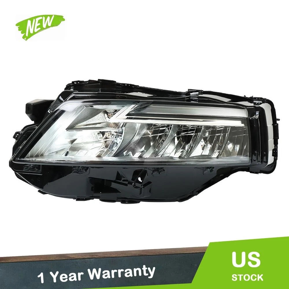 Headlight Replacement for Nissan Rogue (2021–2023) Clear LED Chrome Left