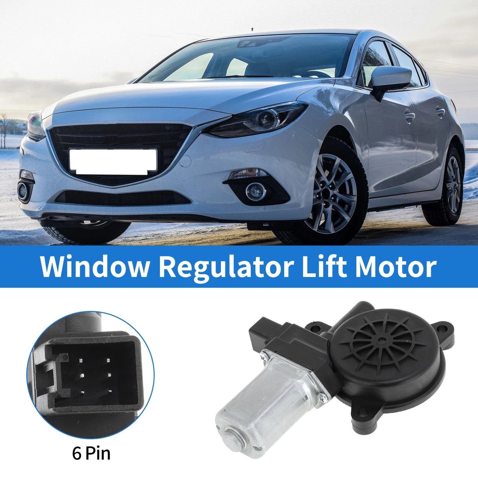 Power Window Regulator Lift Motor No.BHN95958X/85720WB001 for Mazda 3 (2014–2018)