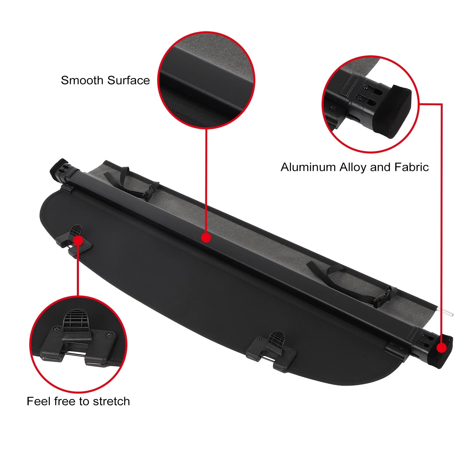 Retractable Rear Cargo Security Trunk Cover for Mazda CX-5 (2017–2023)