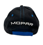 Mopar Hat Cap Faded Blue Black Logo for Dodge Charger Challenger (2011–2023)