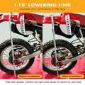Lowering Link 1.18" for Honda XR600R (1985–up) XR650L (1993–2025)