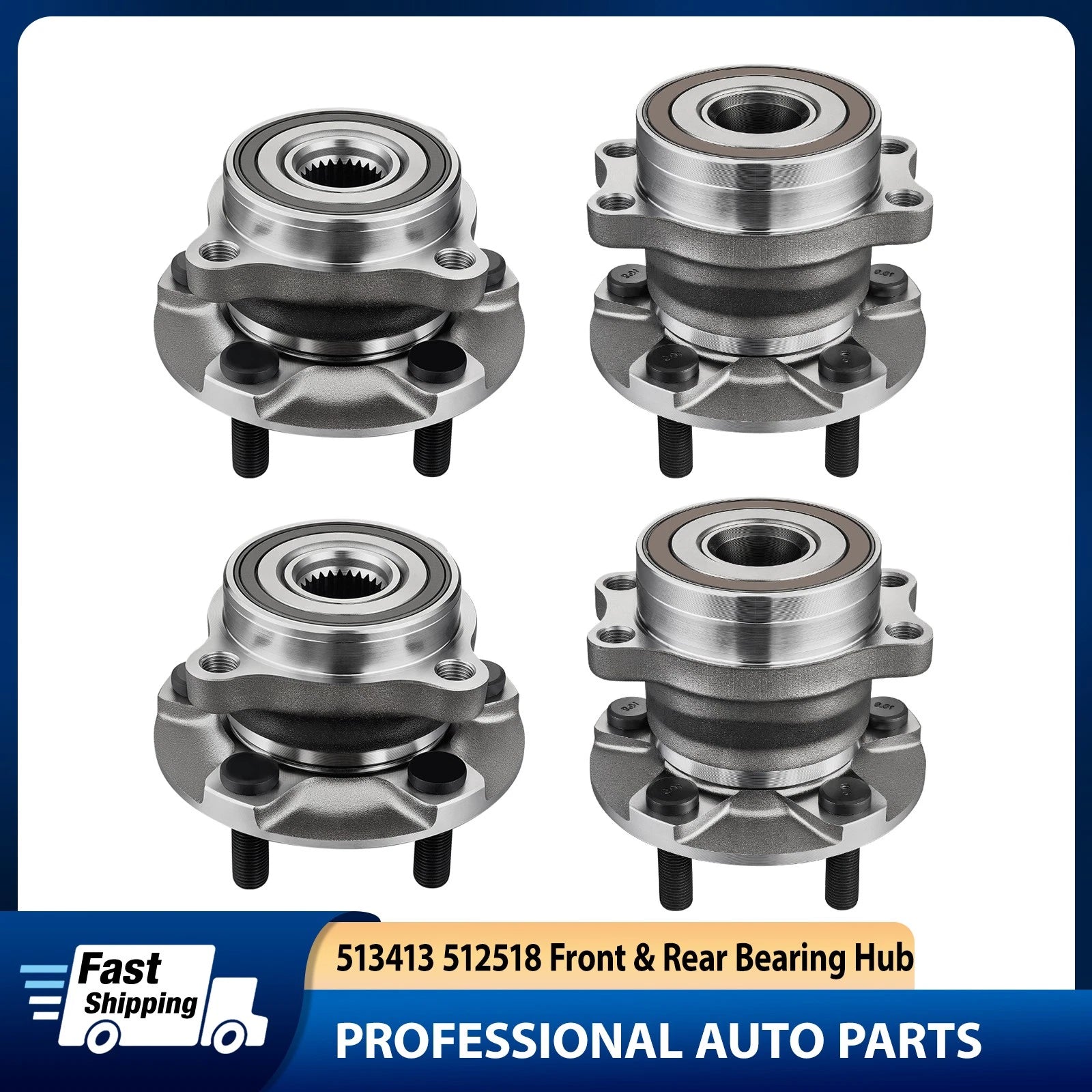 Wheel Bearing Hub Set for Subaru Impreza & Forester (2014–2019)