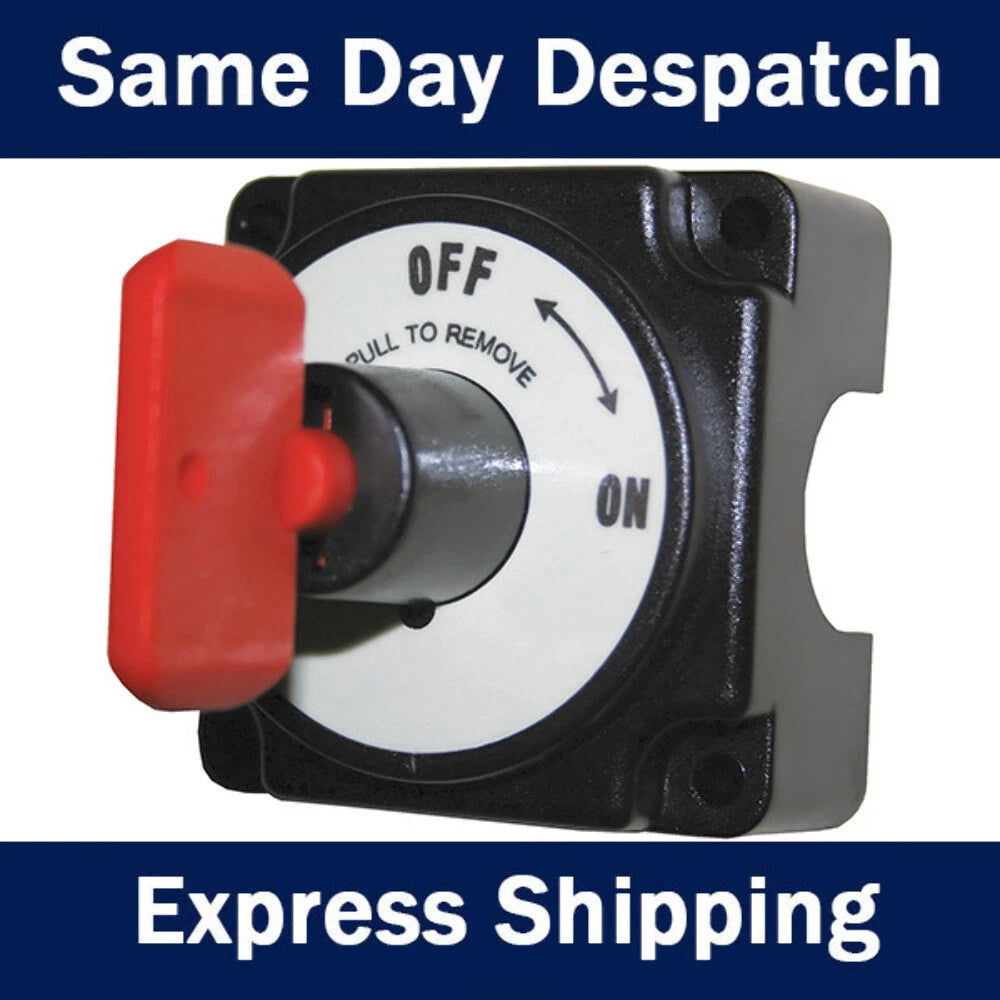 Battery Isolator Switch for Mini (12/24 Volt, 250 Amp)