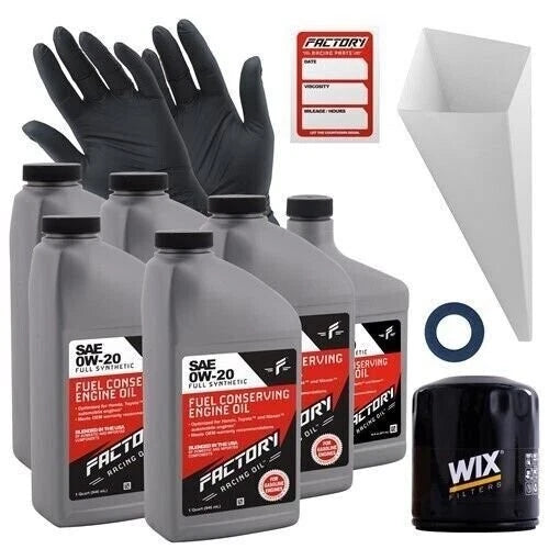0W20 Oil Change Kit for Toyota Tacoma 2.7L (2007–2015)