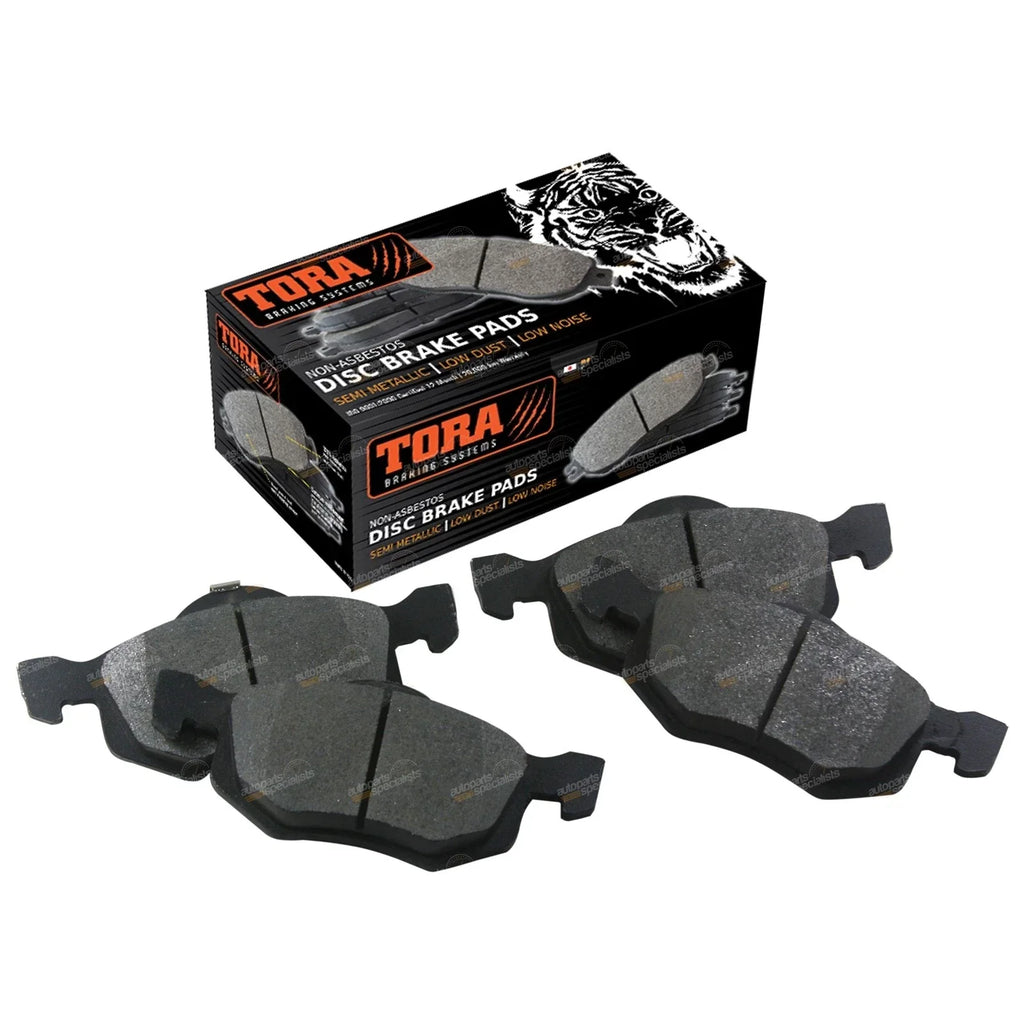 Front Disc Rotors + Brake Pads Set for Mazda Tribute + Ford Escape (2001-2005)