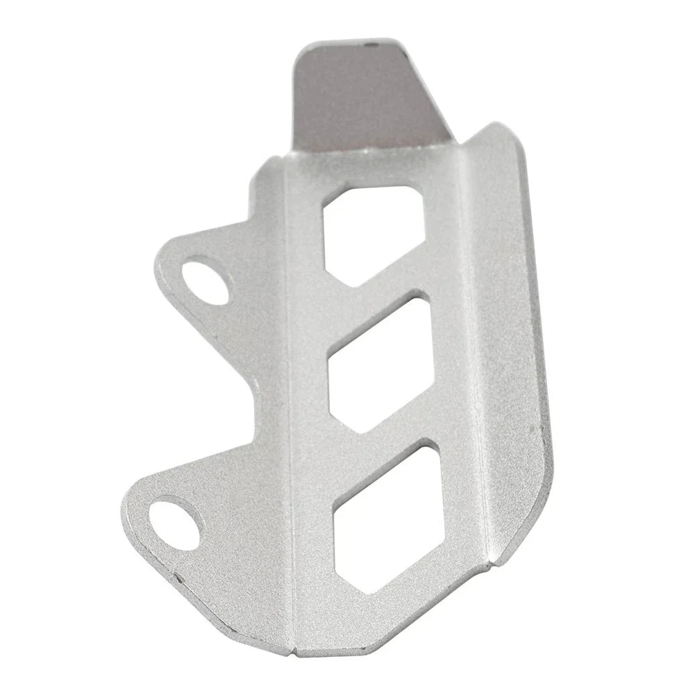 Silver Rear Brake Pump Guard Protector for Yamaha XTZ700/Rally (2019-2024)