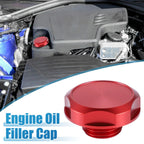 Oil Filler Cap for Nissan Most Models (Modified, Red)