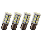 2X 27-SMD BA15D LED Interior Lights Bulbs for Marine Boat (1004 1076 1142)