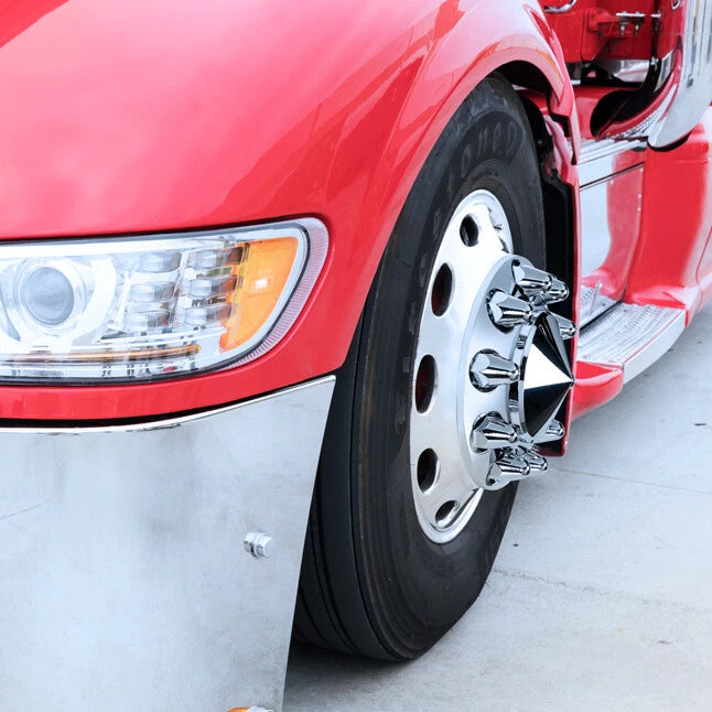 Chrome Bullet Lug Nut Covers Replacement for Dodge Ram (2002–2024)