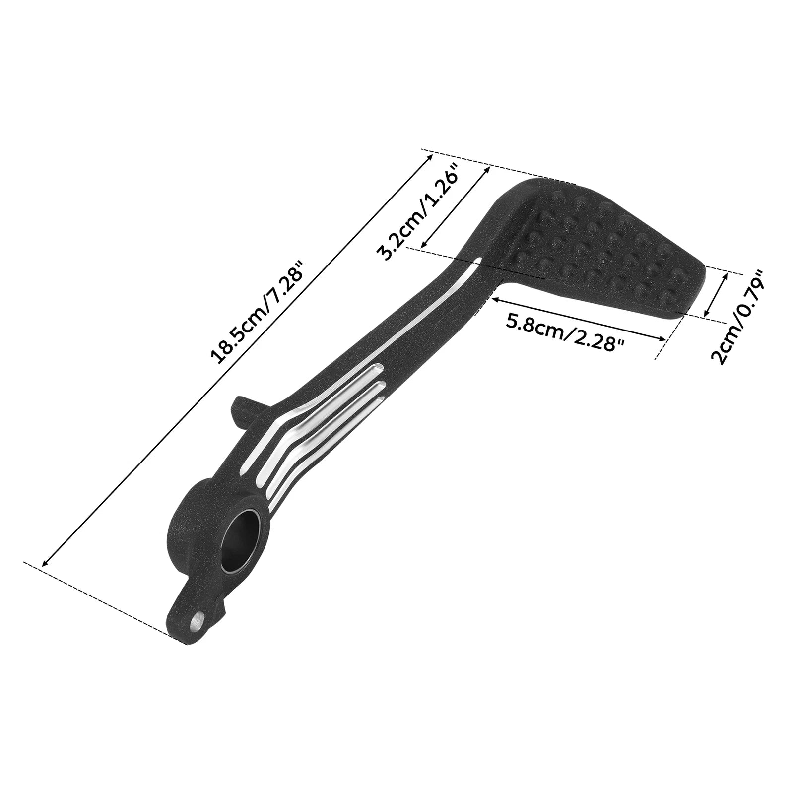 Brake Arm Lever Peg Pedal for BMW R1300GS (2023–2025) 24 Aluminum