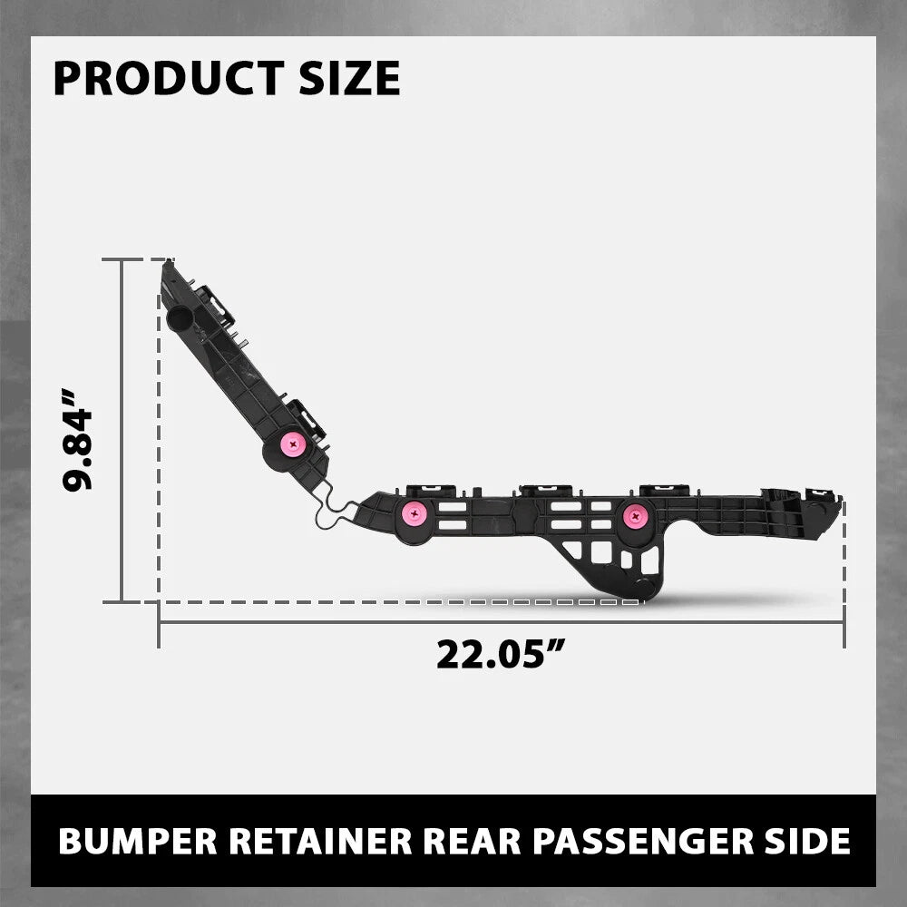 Rear Bumper Bracket Retainer for Toyota Camry (2018–2024) Right Side