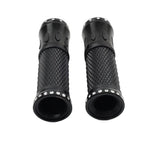7/8" Black Handlebar Grips for Honda, Yamaha, Suzuki
