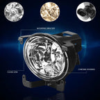 Set of 2 Clear Lens Fog Lights for Hyundai Accent (2003–2006)