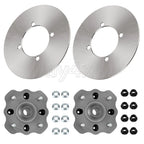 2X Front Wheel Hub w/Rotor for Suzuki Vinson 500 LT-A500F (2002–2003) #54110-38F20