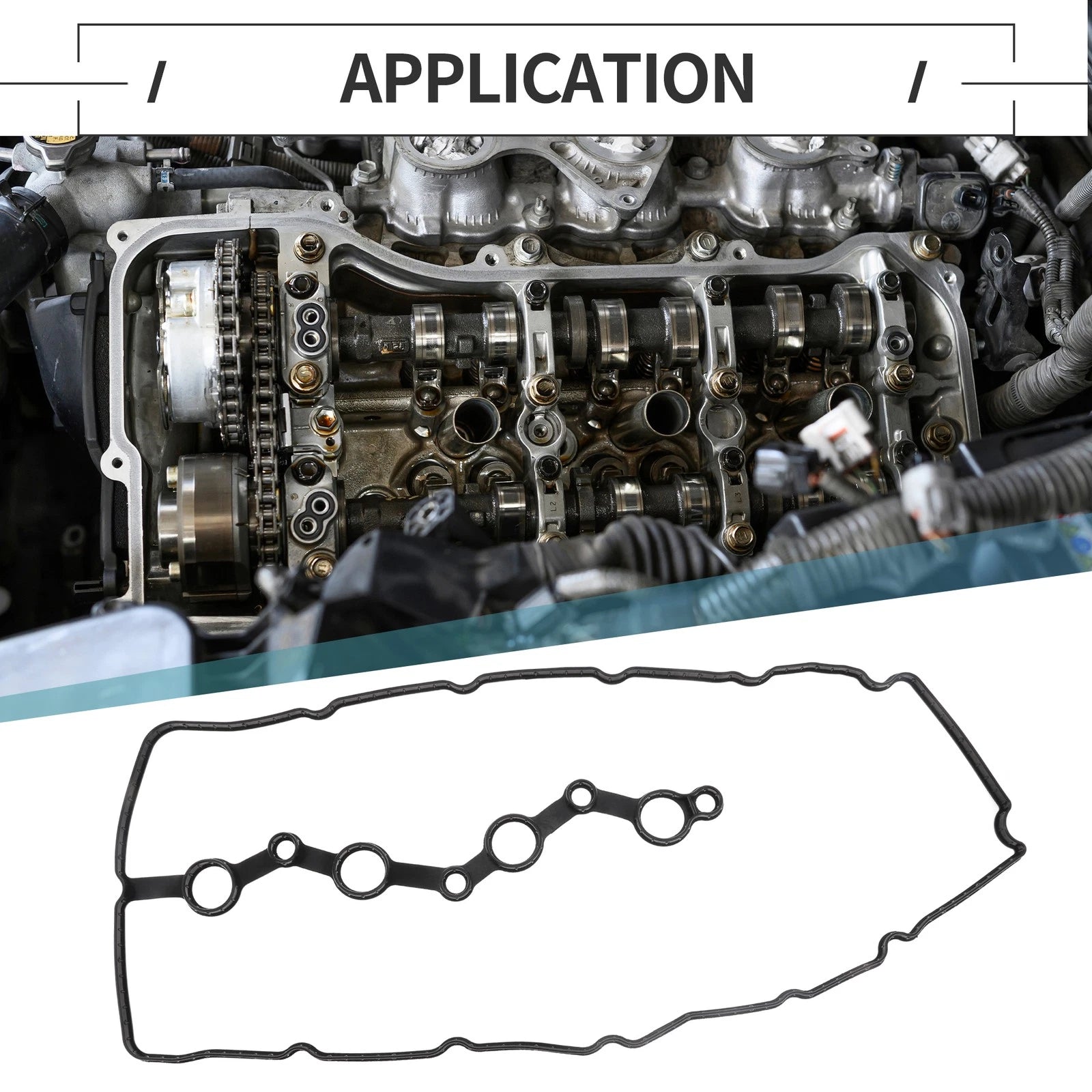Valve Cover Gasket No.VS50869R/224412G100 for Hyundai Sonata, Kia Sportage 