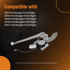 1X Front Right Power Window Regulator for Ford Ranger (1993–2011) 3L5Z1023208AA