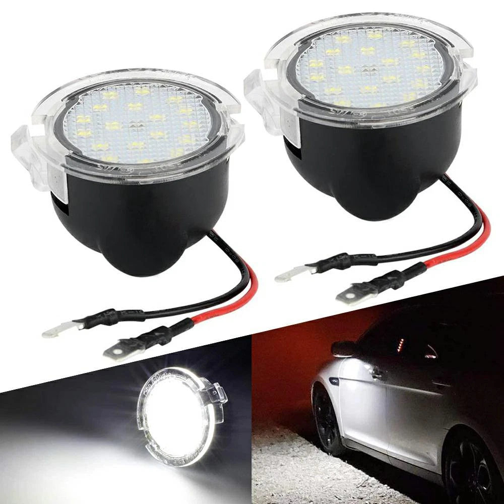 LED Puddle Lights for Ford Taurus (2003–2016) & Lincoln MKX/MKS (2007–2016)
