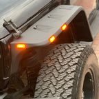 Set of 4 Pocket-Riveted Wheel Fender Flares for Jeep Wrangler JK (2007–2018)