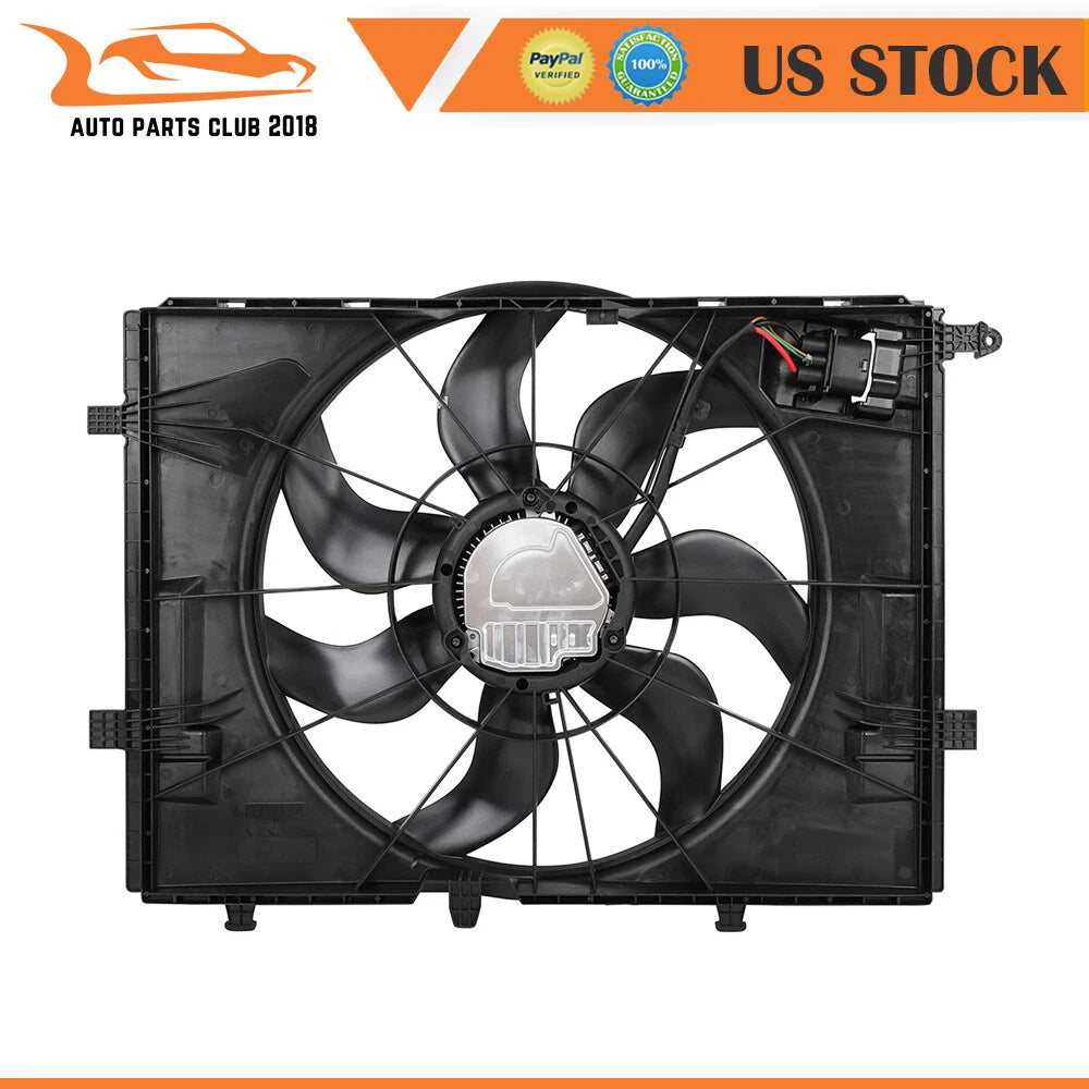 Radiator Cooling Fan Assembly for Mercedes-Benz C300 (2015–2017)