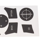 iDrive Button Repair Decal Sticker for BMW F30 F31 F34 E90 E92 E93 (2009���2015)