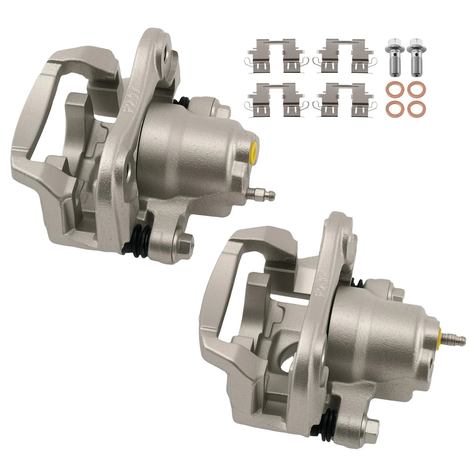 Rear Left Right Brake Calipers Pair for Toyota Highlander (2004–2007) 19-B2904