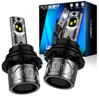 2X 9004 LED Headlight Bulbs for Novsight (13000LM, 6500K, 60W)
