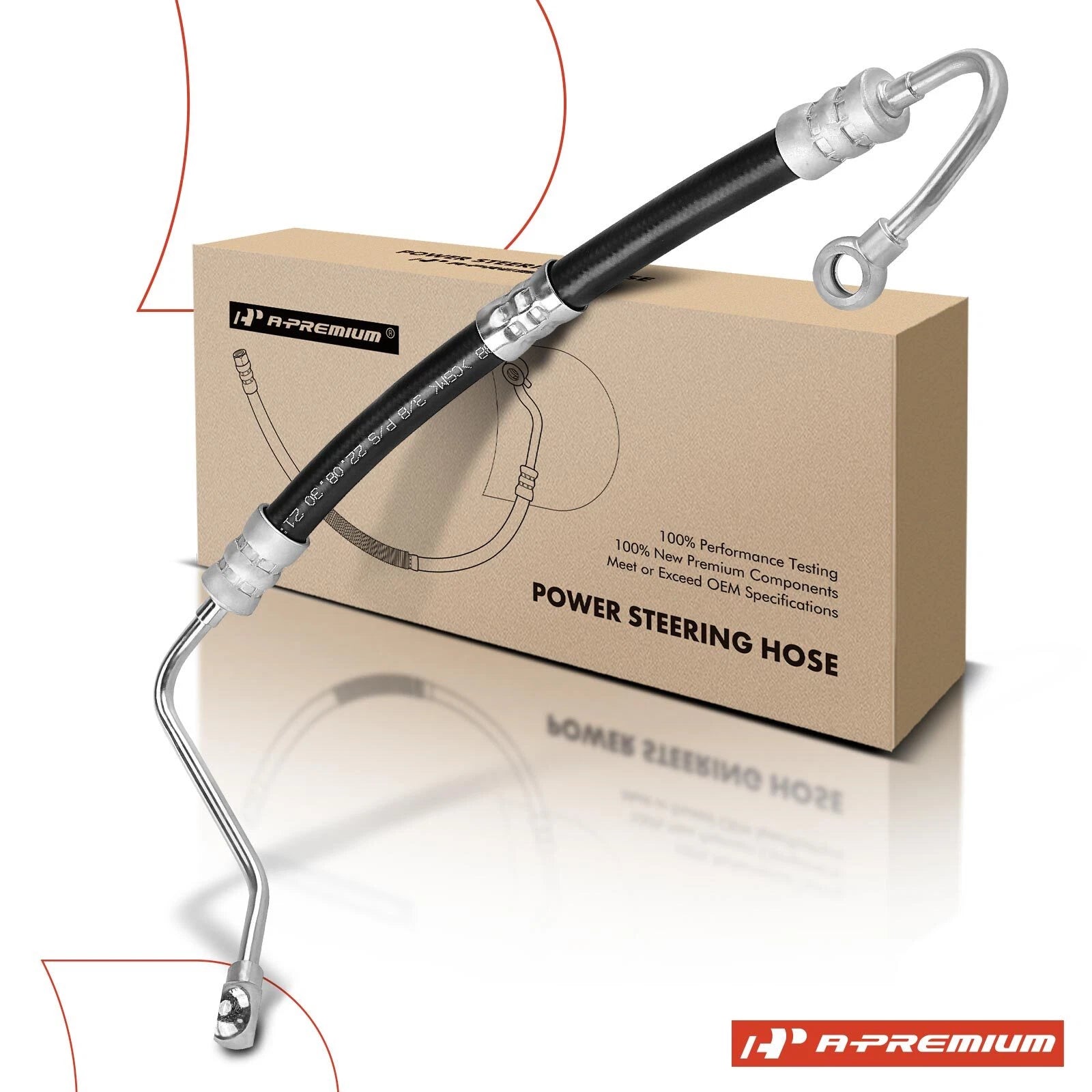 Power Steering Pressure Line Hose for BMW E36 318i (1994–1995)