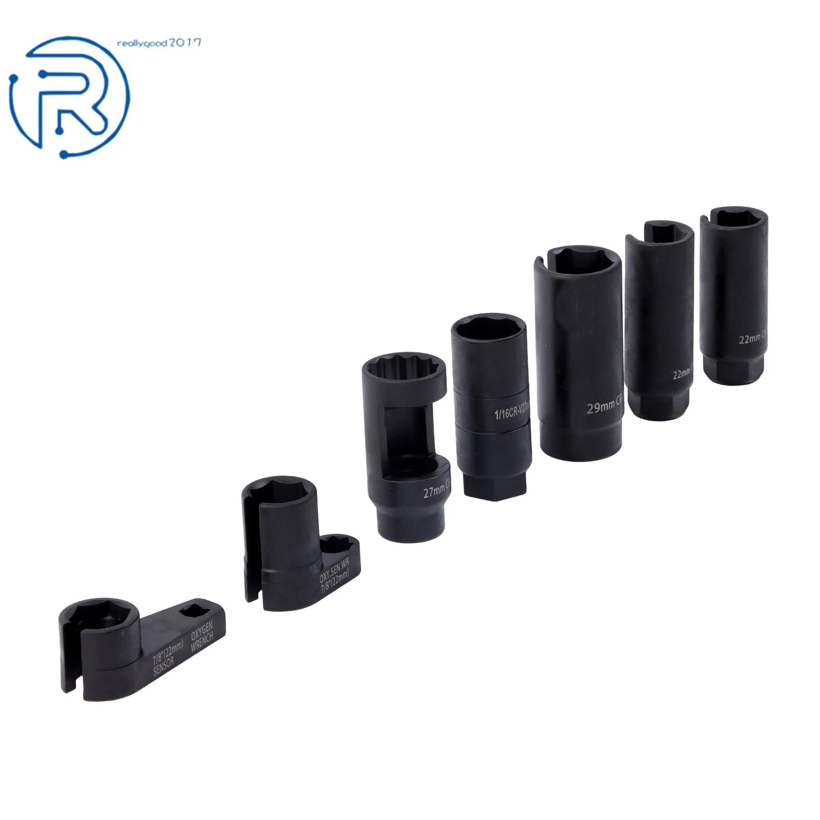 Set of 7 O2 Oxygen Sensors & Oil Pressure Sending Unit Sockets for