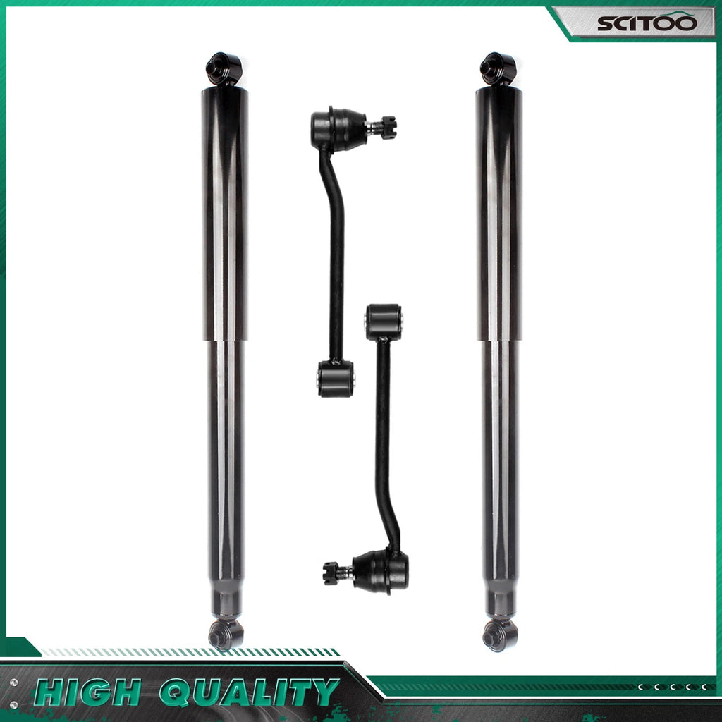 Rear Shocks Absorber Assembly & Sway Bar Links for Dodge Durango (1998–2003)