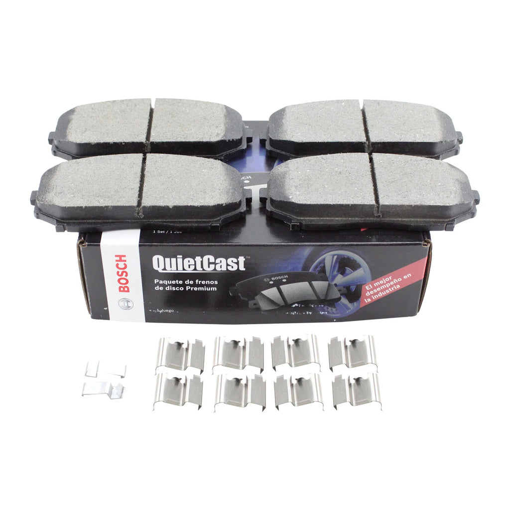 Set of 4 Bosch Ceramic Front Disc Brake Pads for Ford Edge Lincoln MKX Mazda CX-7 CX-9