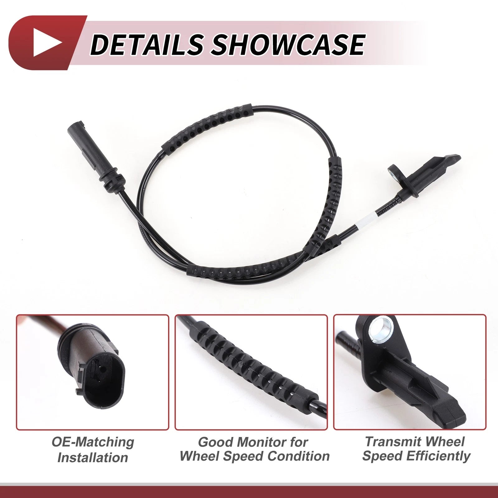 ABS Wheel Speed Sensor for BMW i3 Elektro (2014–2021) No. 34526794379/34526865796