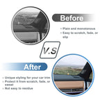 2X Air Condition Outlet Vent Trim Cover Frame for Hyundai Santa Fe (2013–2018)